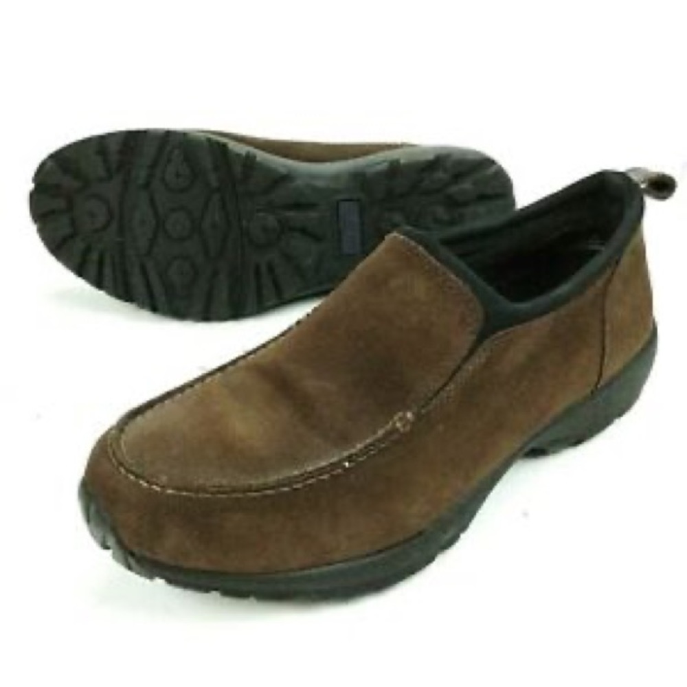 Shoes Lands’end brand size 8 and a half.